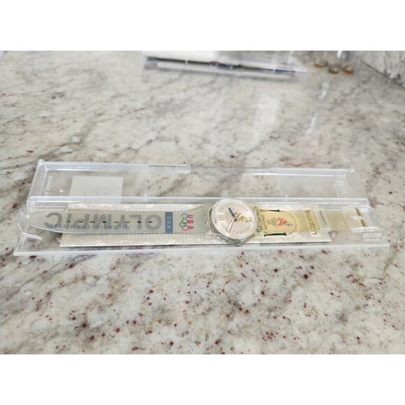 Swatch Special Gz150j Olympic Team Usa NewIn box with paperwork and battery - Picture 7 of 11